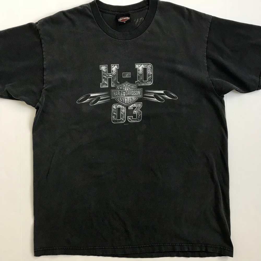 Vintage Harley-Davidson Aurora CO Mile High T-Shirt XL
